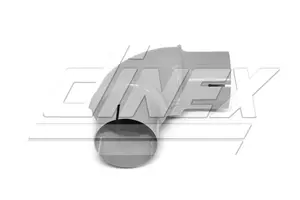 90ø Exhaust Elbow, ID=89.5 / L=200, SPD